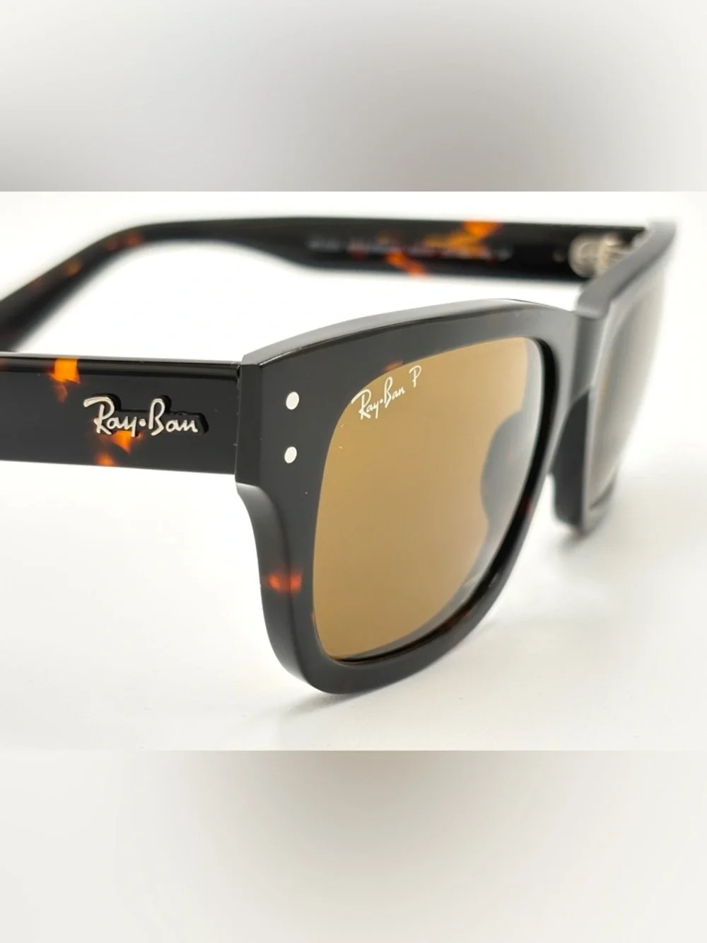 Ray-Ban Tortoiseshell Frame Sunglasses with Brown Polarized Lenses RB2283 992/57